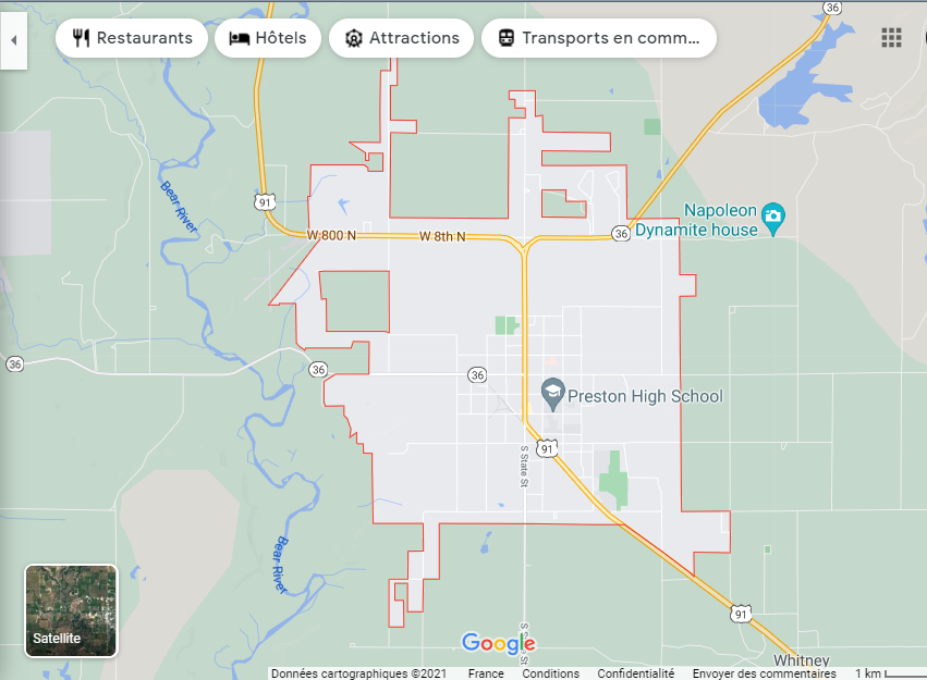 image of Preston map