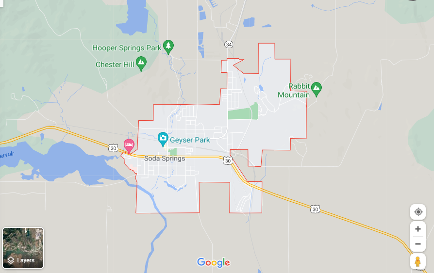 image of Town map